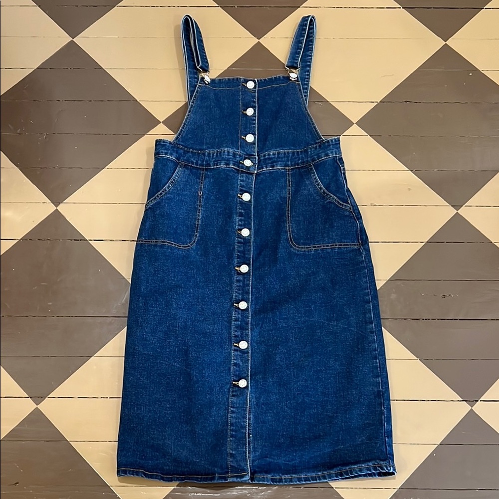 Denim skirtall Button-Down Dress